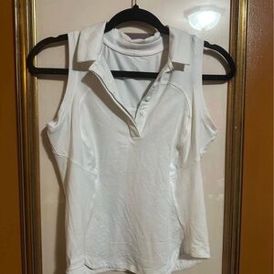 lululemon athletica White Short Sleeve golf top